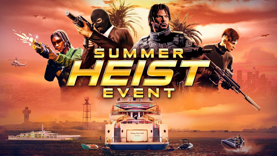 The Summer Heist Event Starts Today for GTA Online